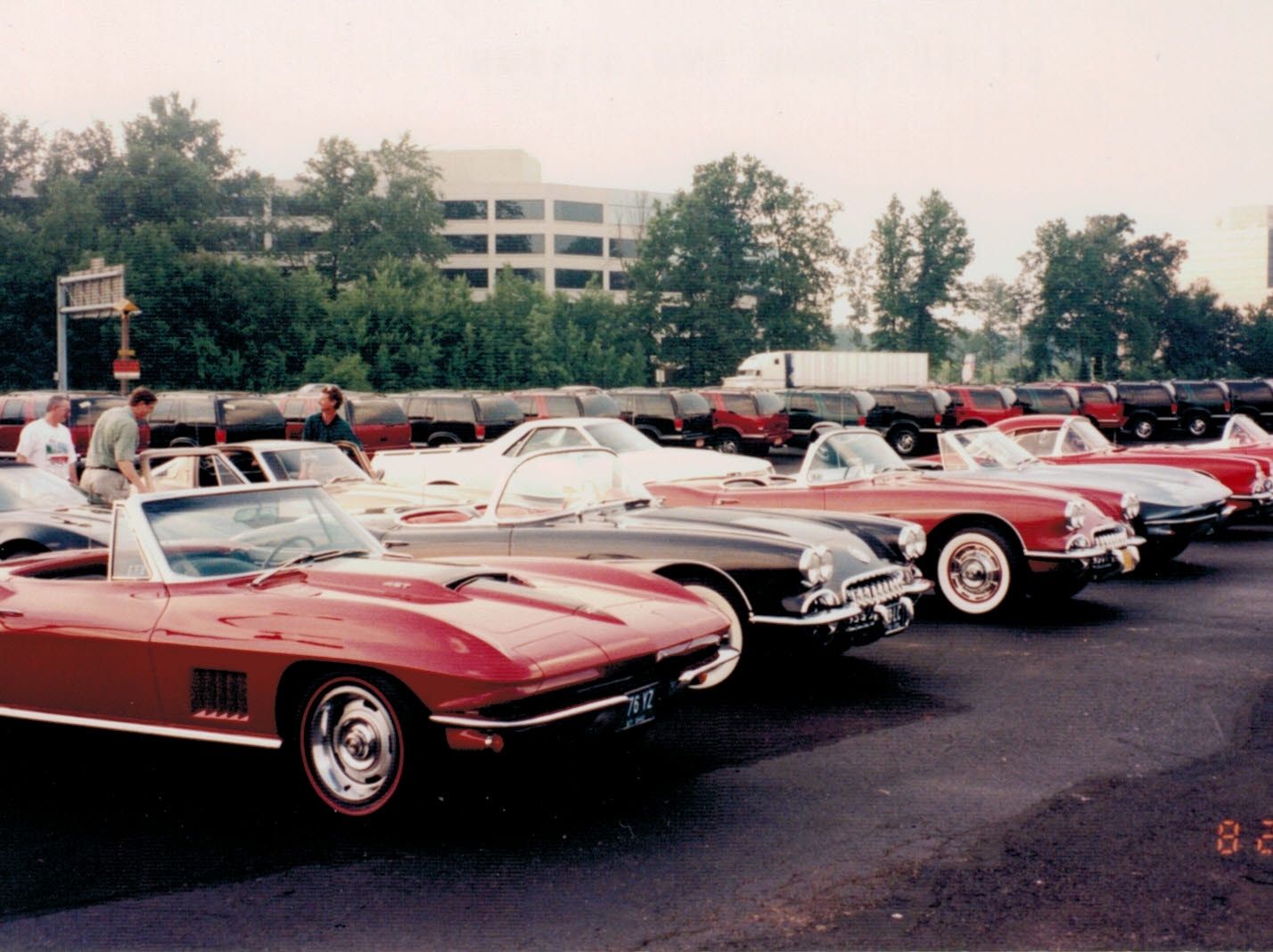 Lined up at a regional in 1997